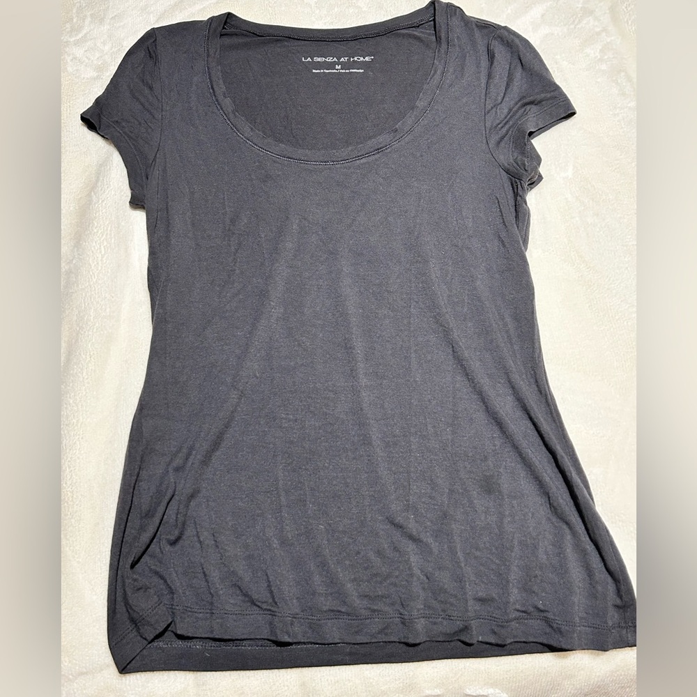 La Senza Charcoal Short Sleeve Tee